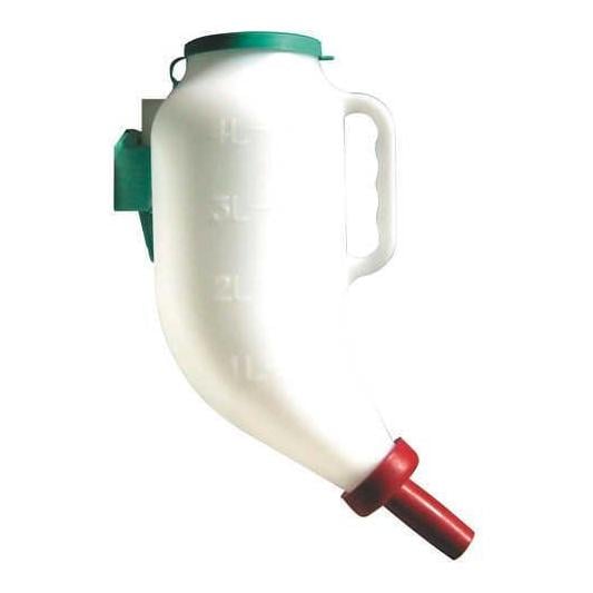 Metallhalter, verzinkte Ausführung für Trockenfutterflasche