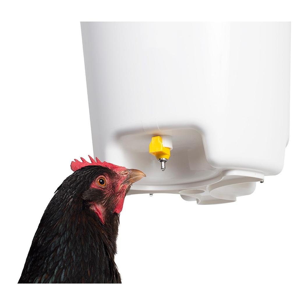 Tränkeneimer mit Nippeln 12 Liter