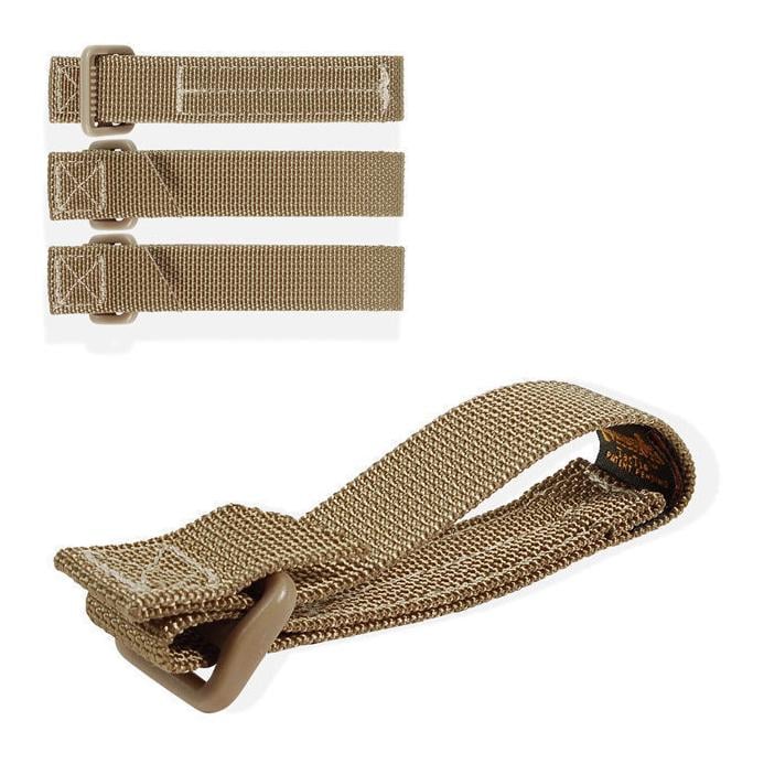 TacTie Befestigungsband 7.5cm (4er Pack) - Khaki