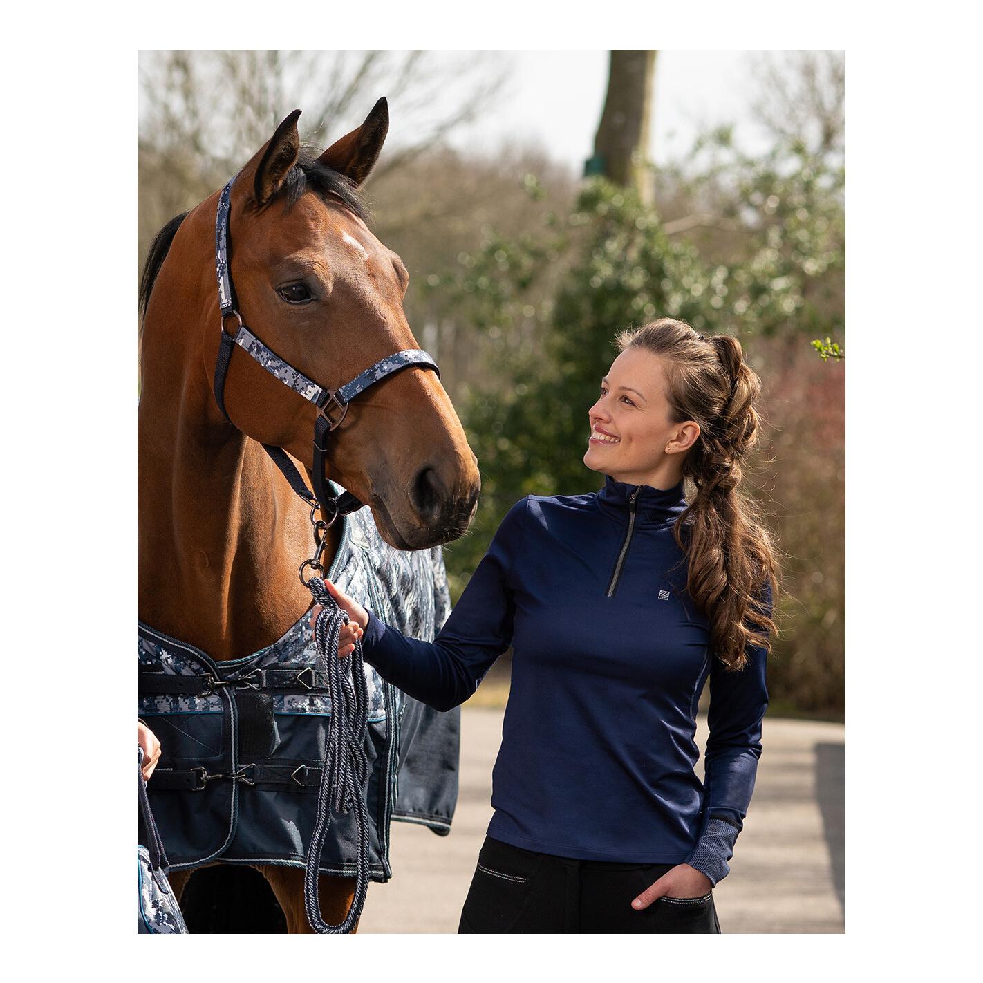 Pull chauffant Loua pour dames - porto red