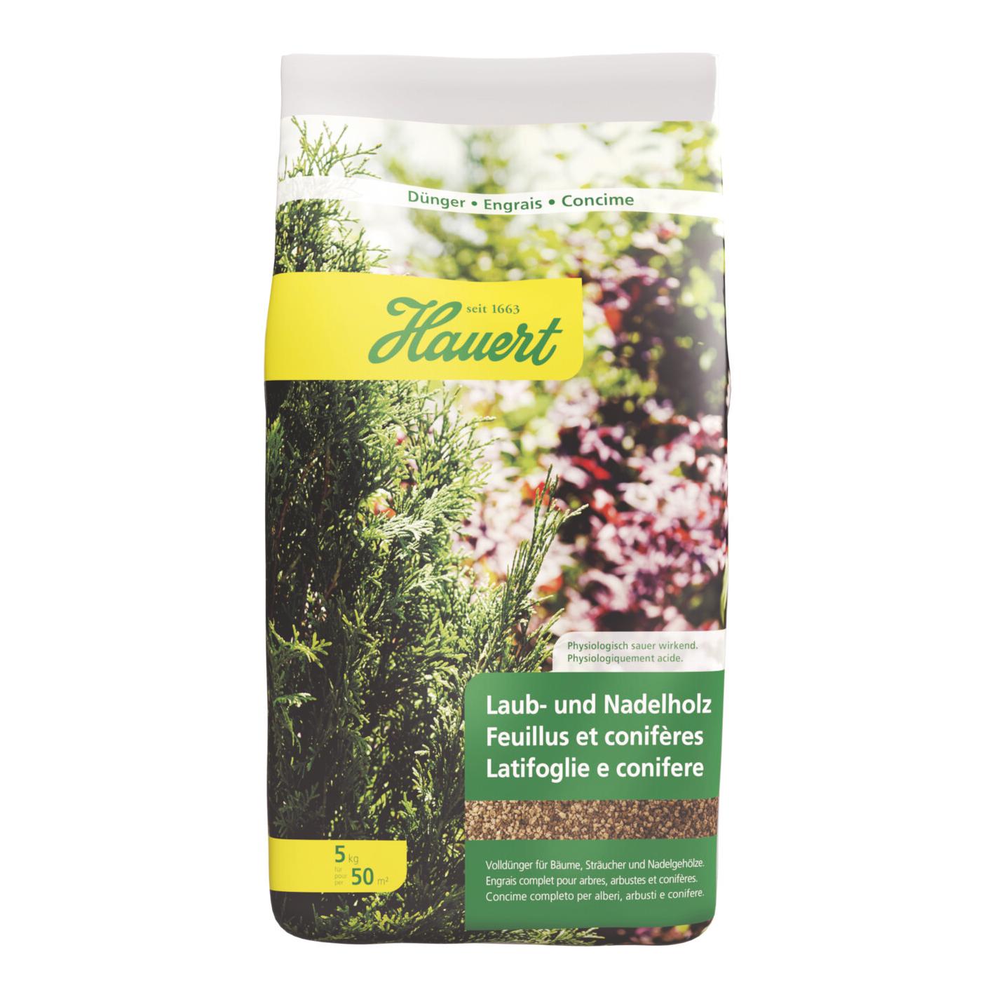 Engrais pour feuillus et conifères