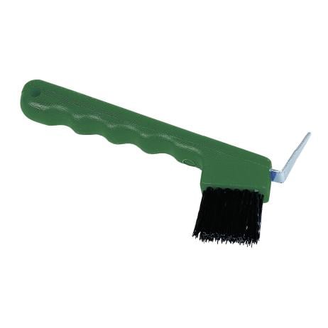 Hufkratzer mit Bürste Kerbl - grün