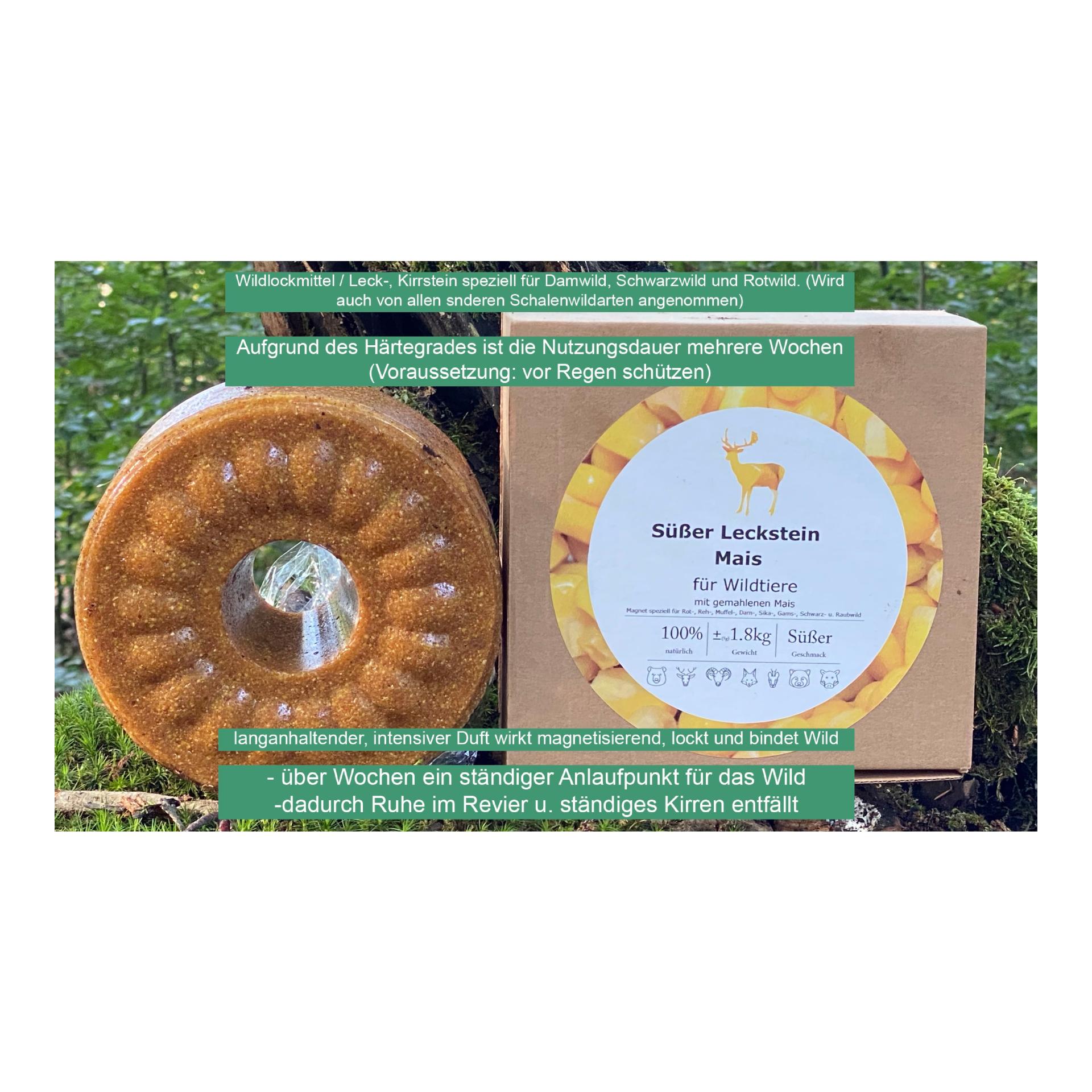 Leckstein süßer Mais