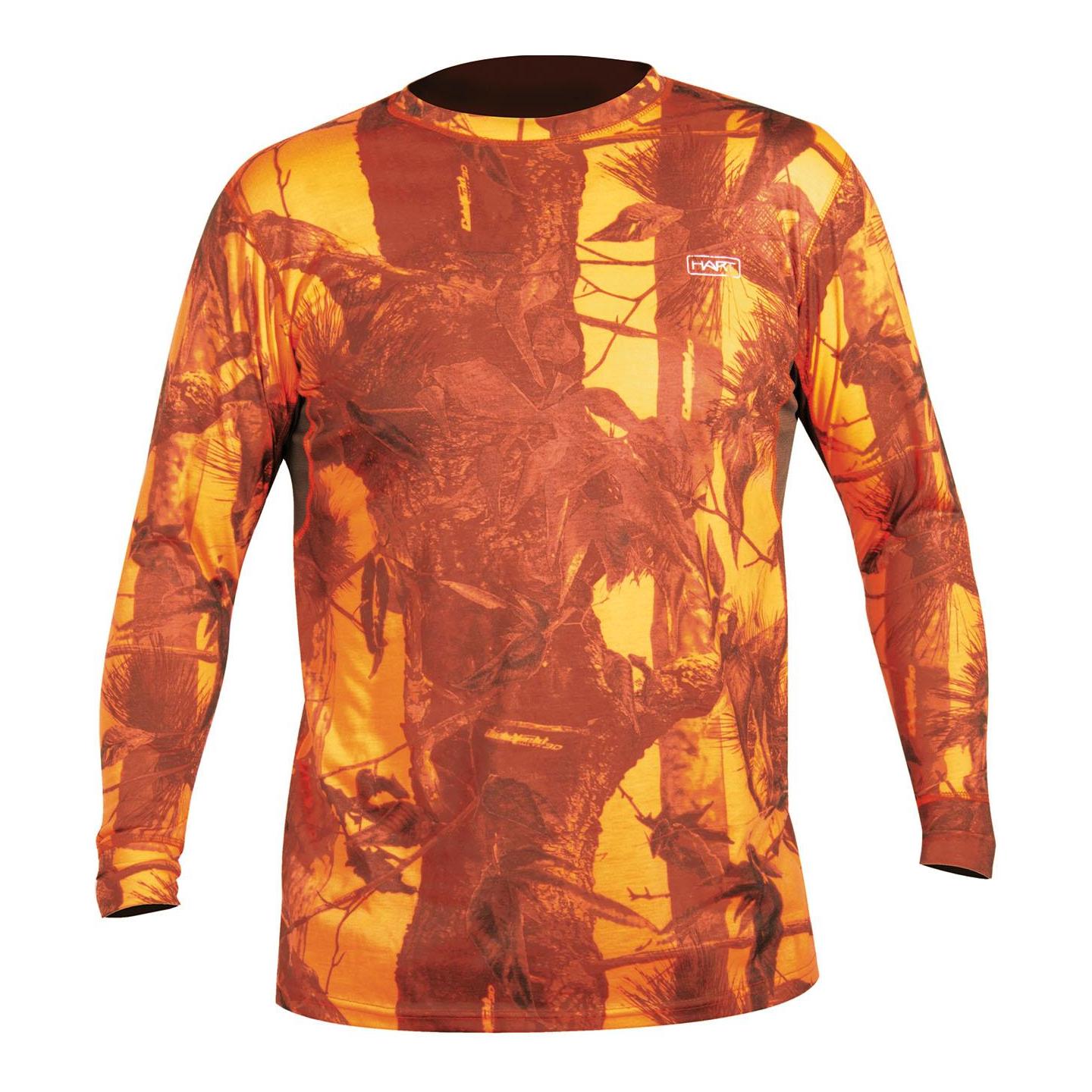 Image of Hart CREW-L langärmliges T-Shirt - camo blaze bei Hauptner.ch