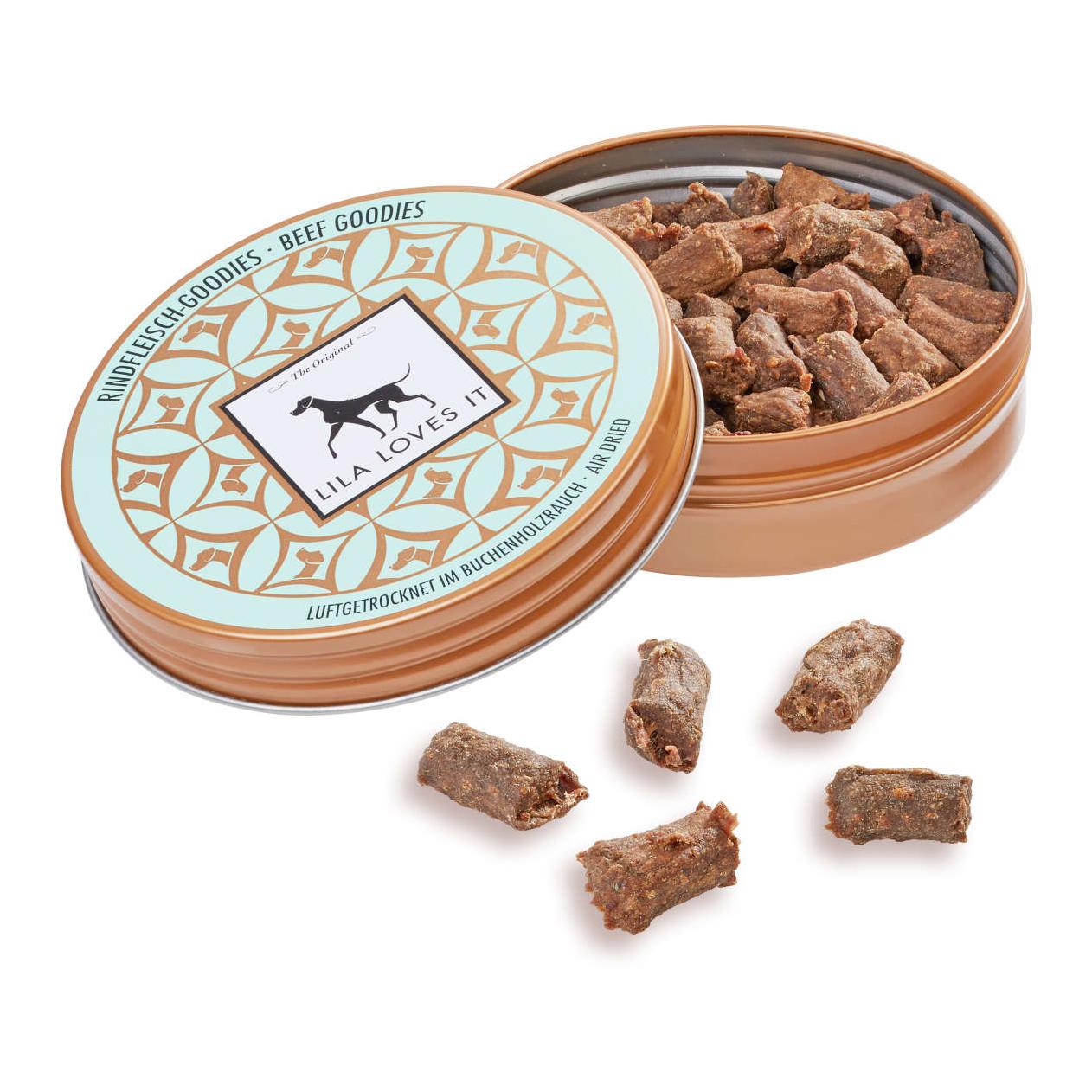 Image of LILA LOVES IT Rinder Goodies Dose - Braun - bei Hauptner.ch