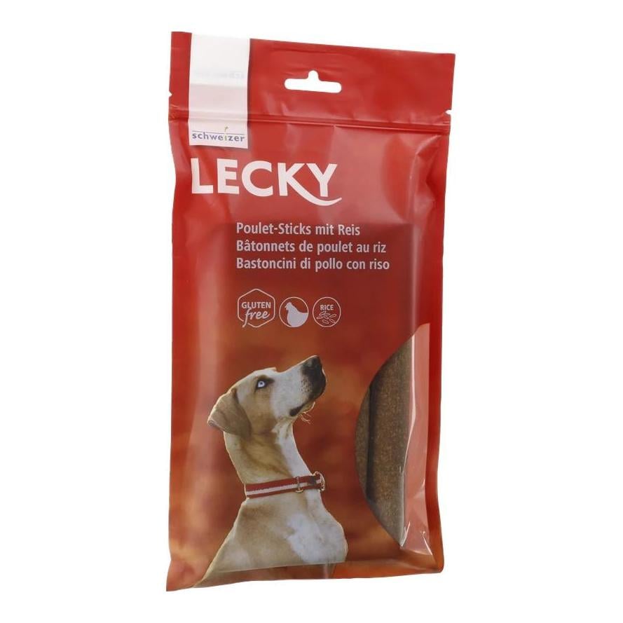 Poulet-Sticks mit Reis