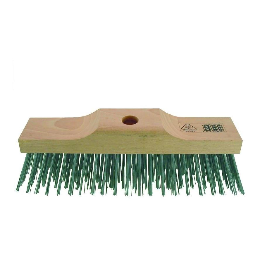 Image of Hawe Stahldrahtbesen glatt/rund - Braun/Grün - bei Hauptner.ch