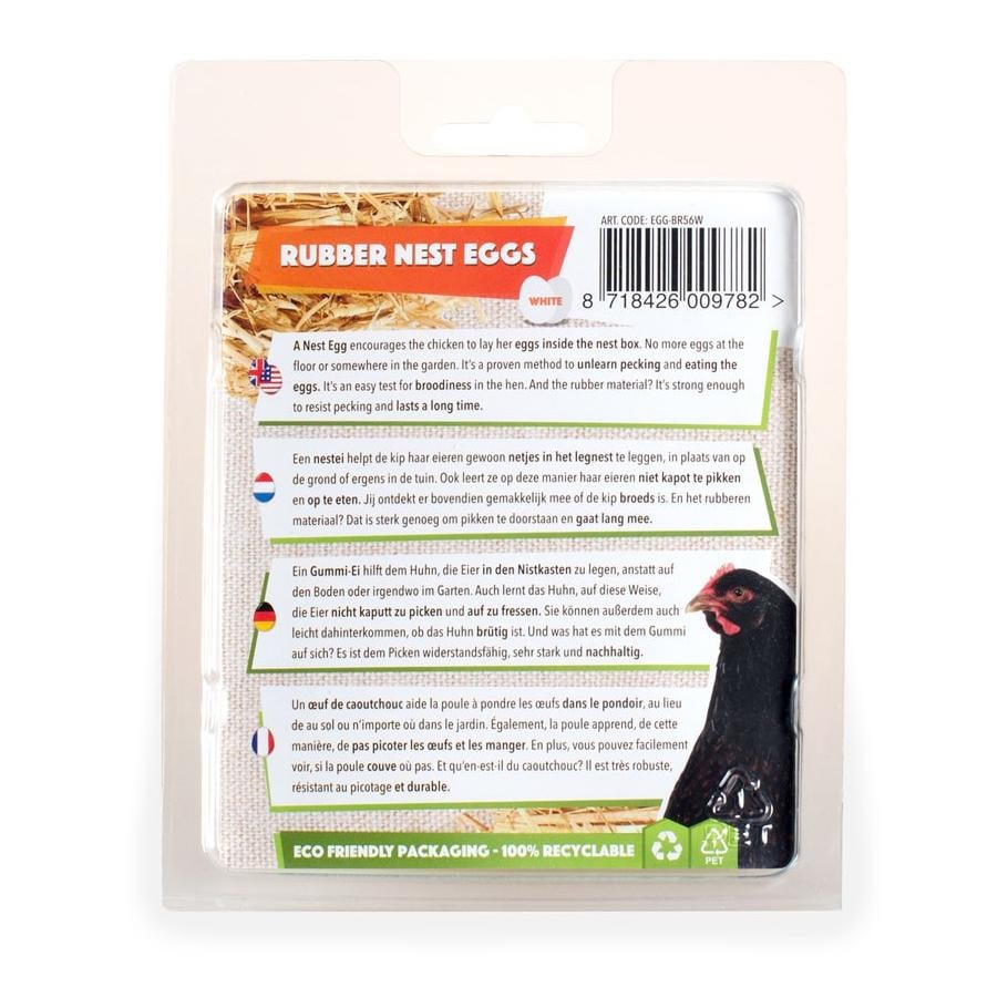 Œufs factices en argile