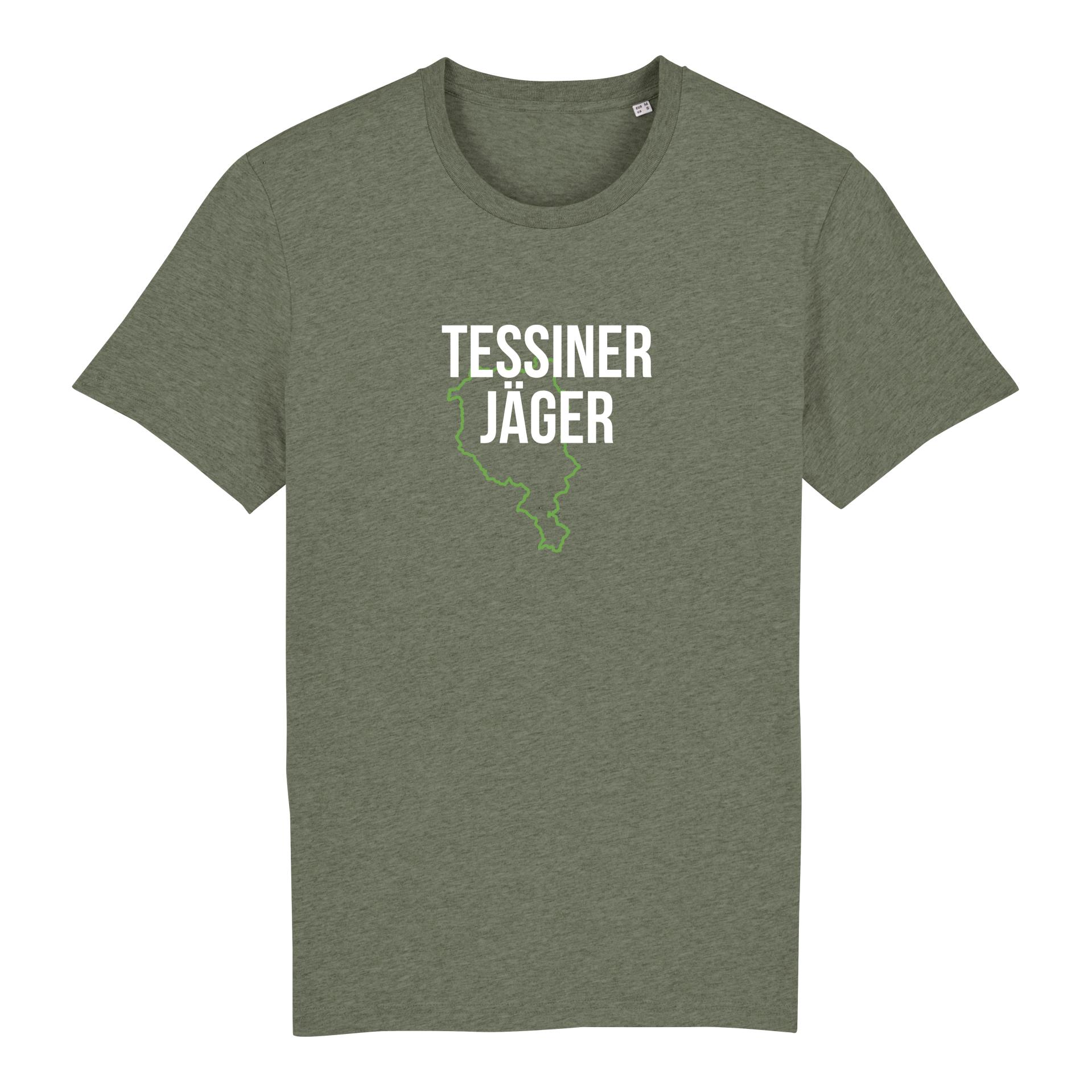 Image of Hauptner Jagd T-Shirt Tessiner Jäger - Mid Heather Khaki - bei Hauptner.ch