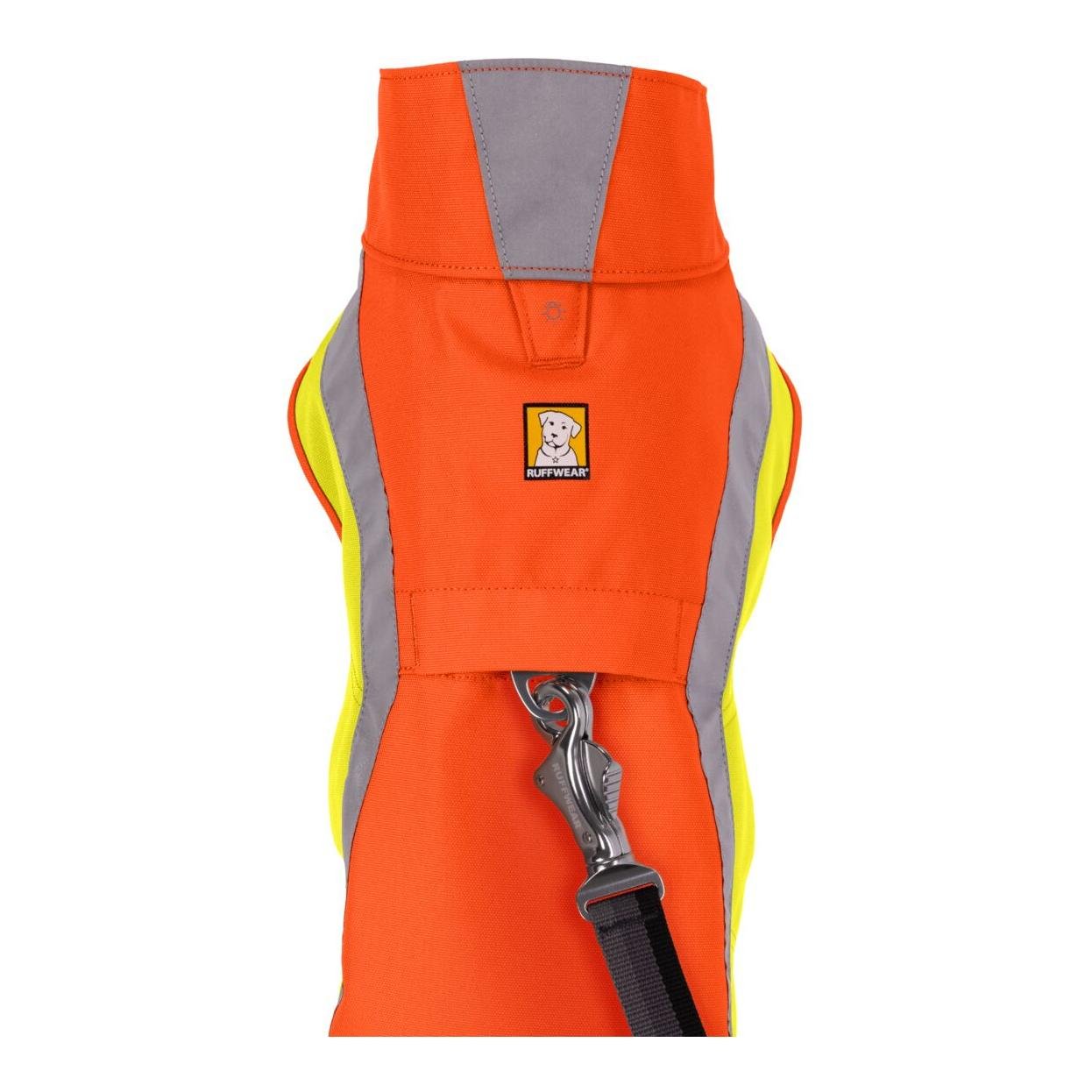 Lumenglow™ Hi-Viz Jacket Hundejacke - blaze orange