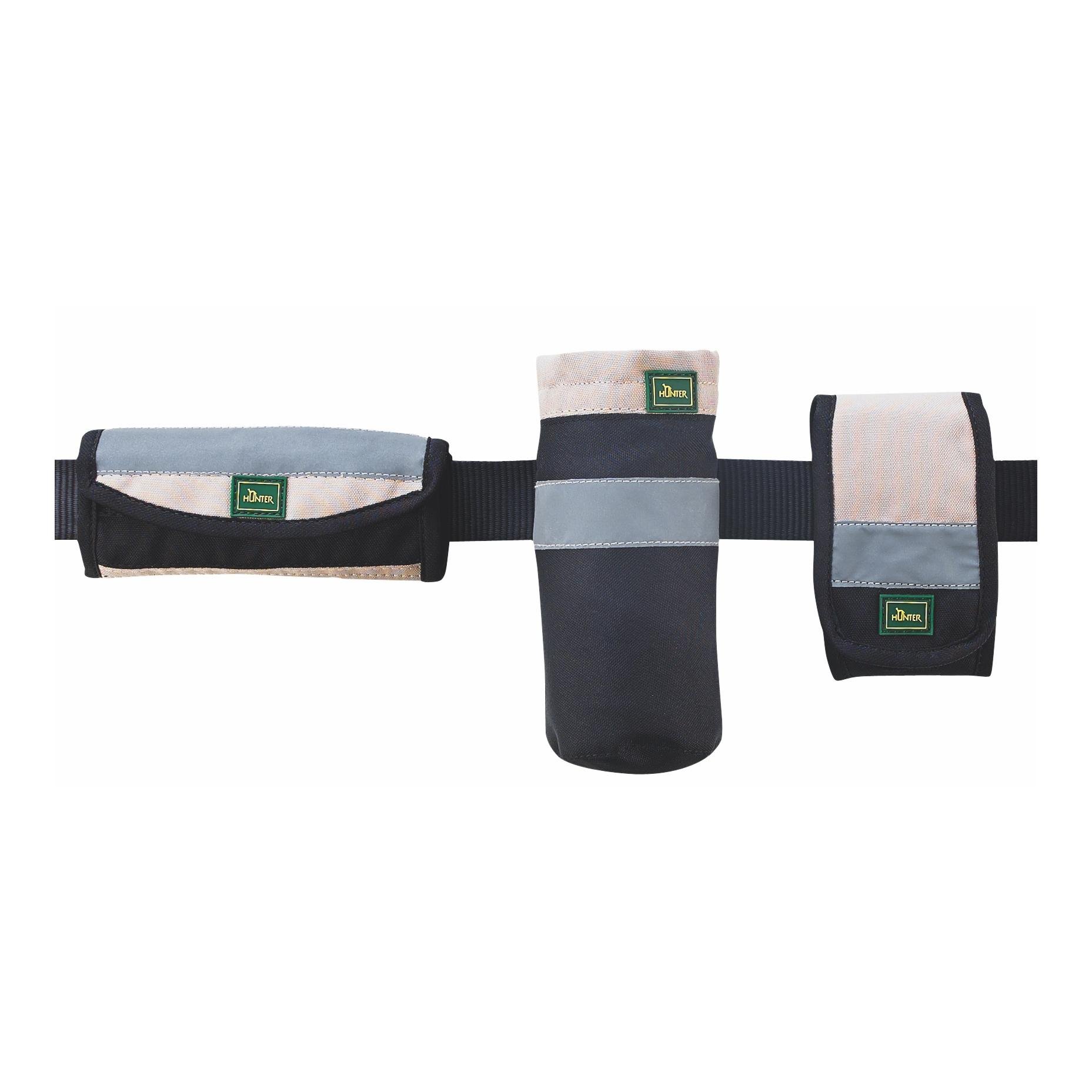 Jogginggurt Tacoma Active mit elastischer Leine - schwarz/beige