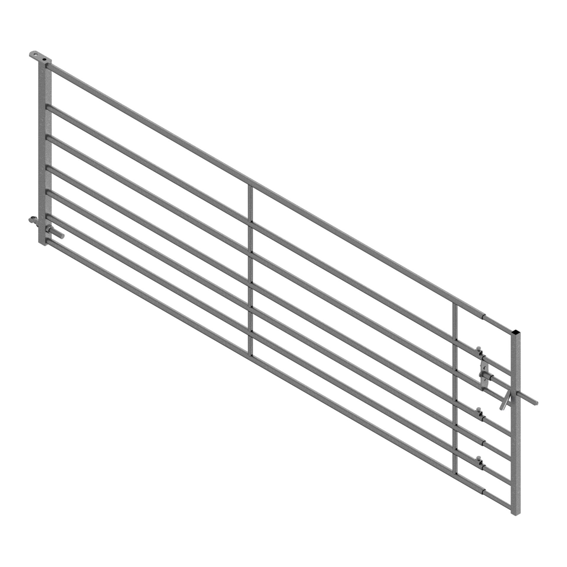 Abtrennung mit Tor für Schafe - verstellbar