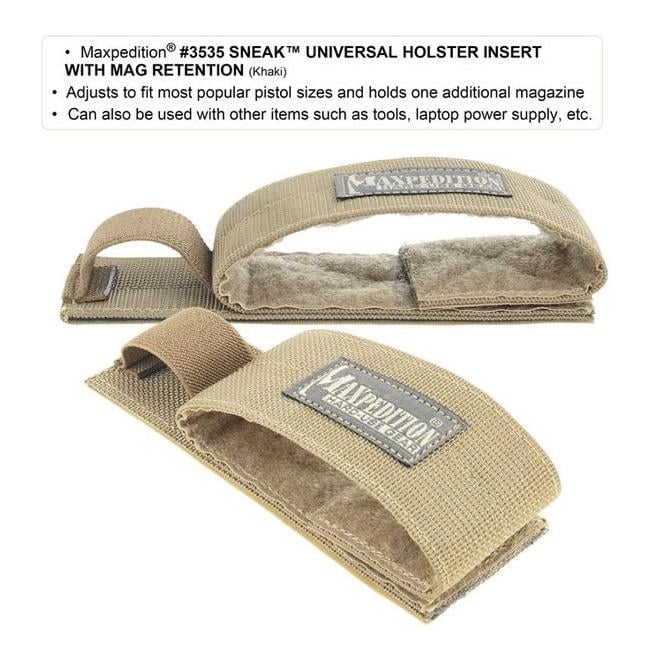 SNEAK™ Universal Holster Insert mit MAG Halterung - Khaki
