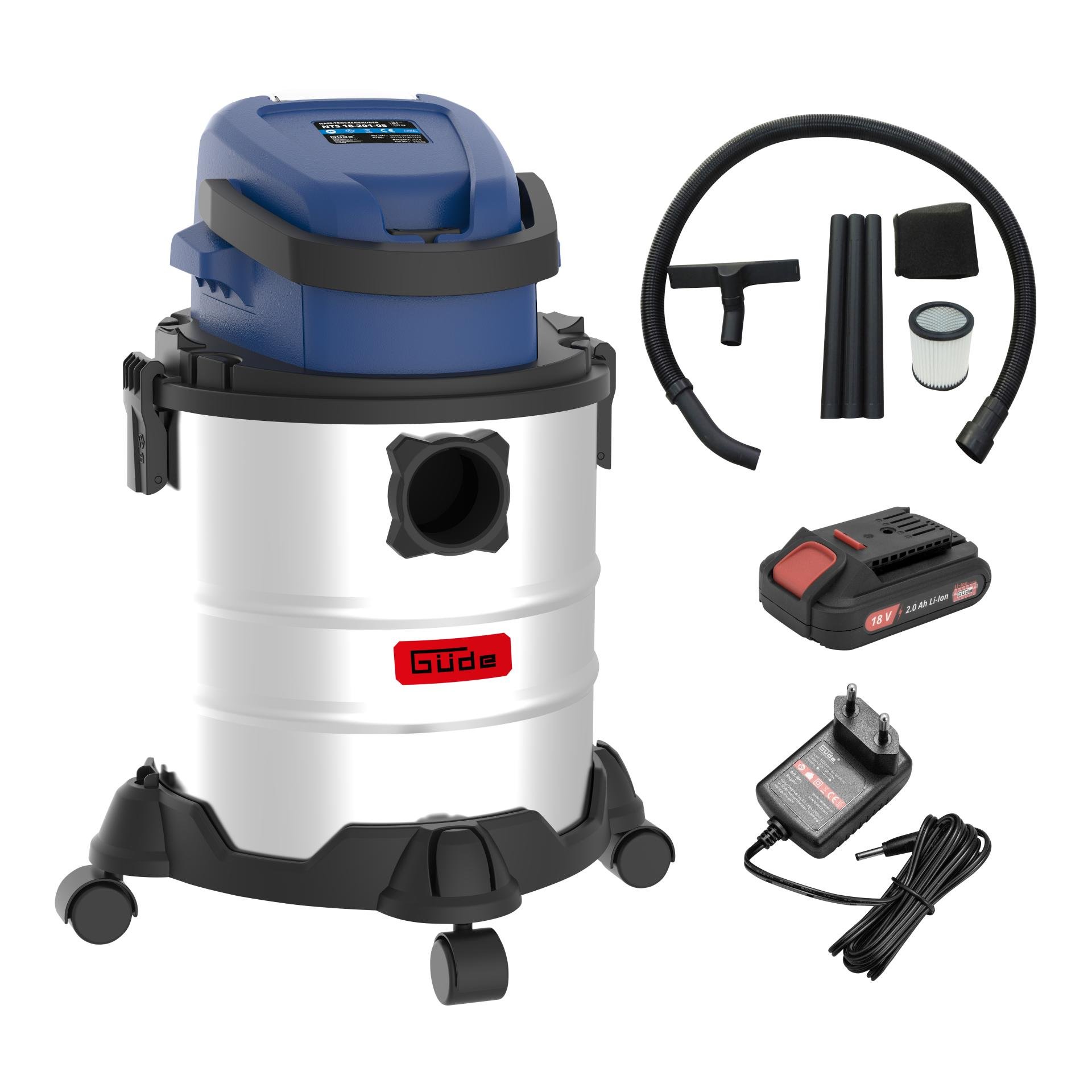 Aspirateur eau et poussières sans fil NTS 18-201-05