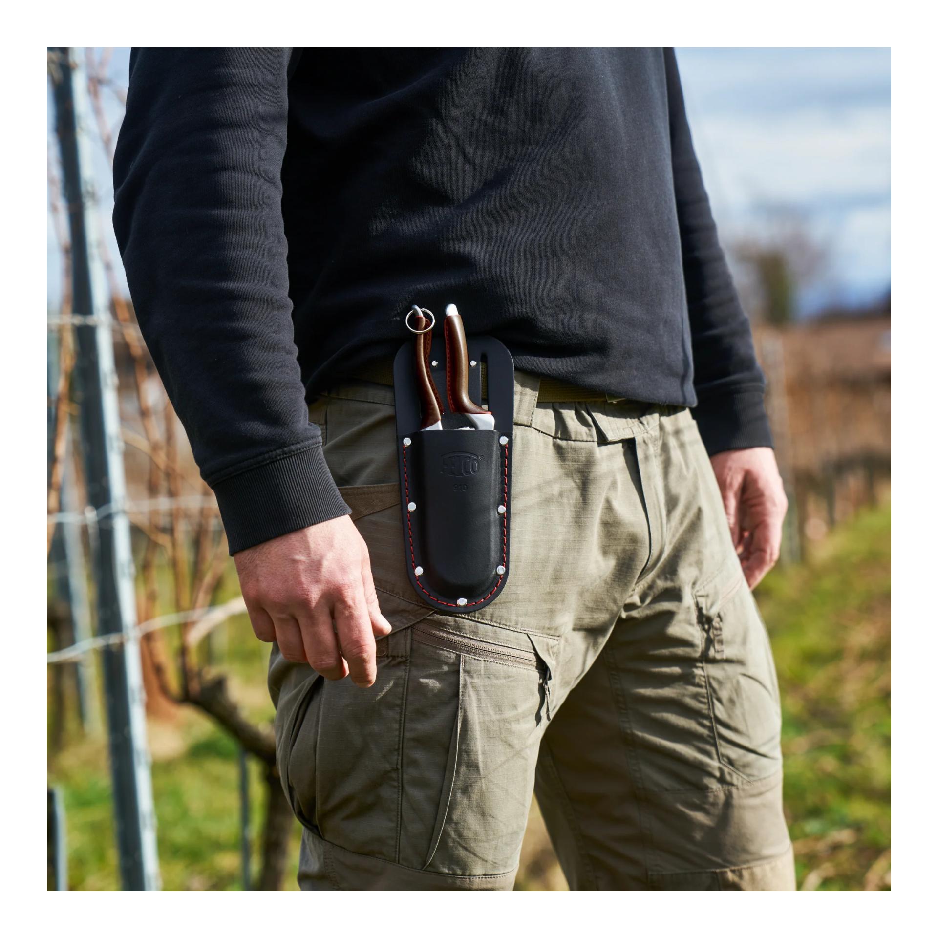 FELCO 910 Etui aus Leder