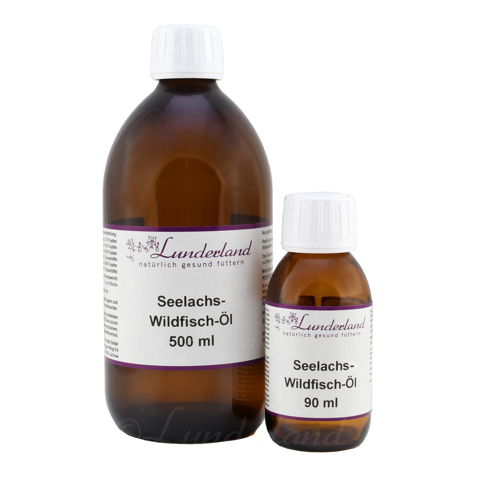 Seelachs-Wildfisch-Öl  - Einzelfuttermittel für Hunde und Katzen