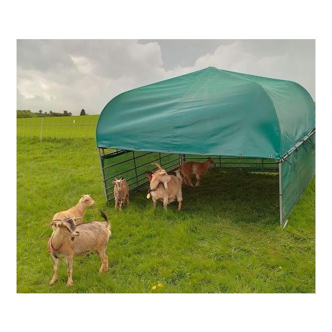 Abri de pâturage pour moutons &amp; chèvres - sans horde d'entrée
