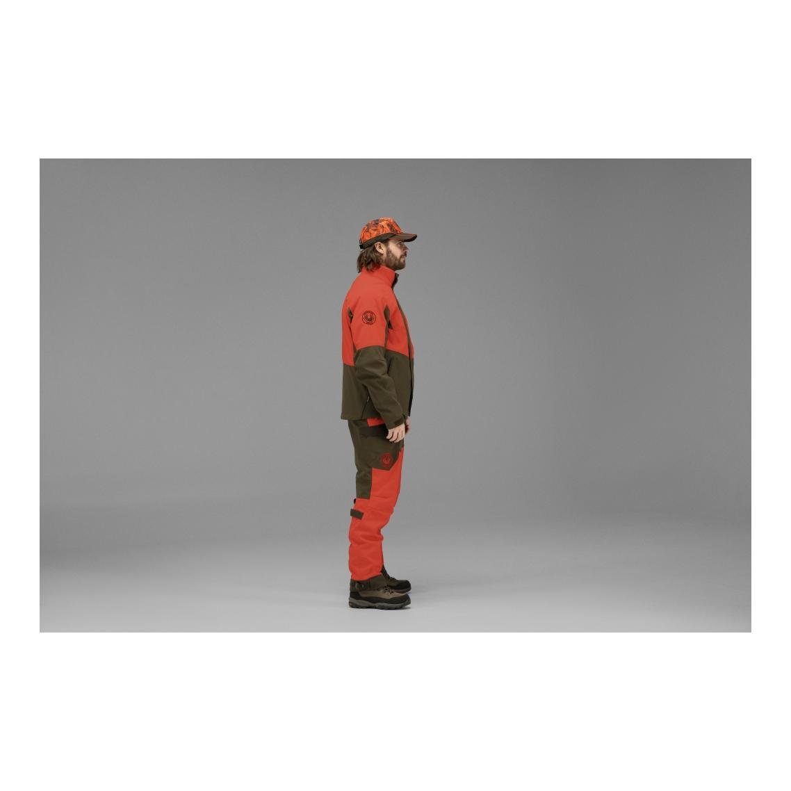 Wildboar Pro Jacke - orange blaze/willow green