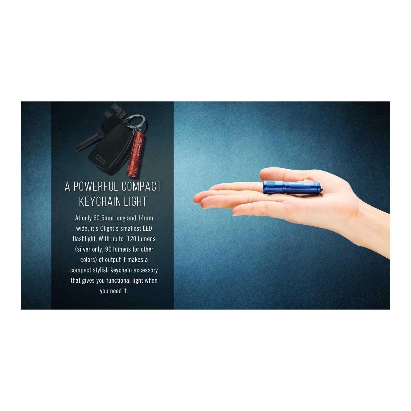 I3E LED Schlüsselanhänger - Schwarz