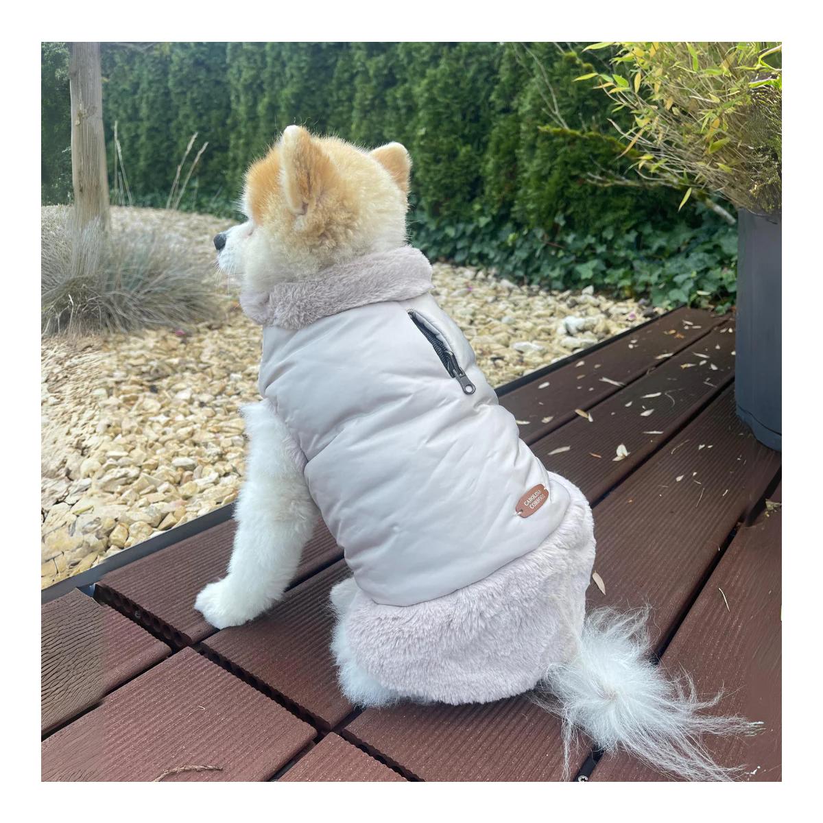 Umkehrbarer Hundemantel Chamonix 2 in 1