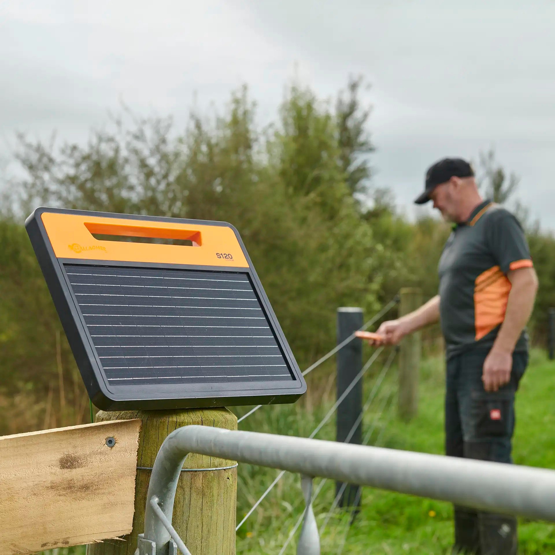 Gallagher Solargerät S120Li - inkl. Batterie