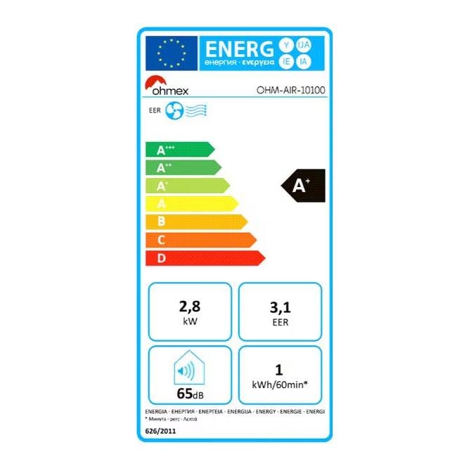 Klimagerät OHM-AIR-10100 (90 m³) 