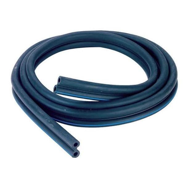 Image of Kerbl Doppel-Pulsschlauch aus Gummi - pro Meter - Schwarz - bei Hauptner.ch