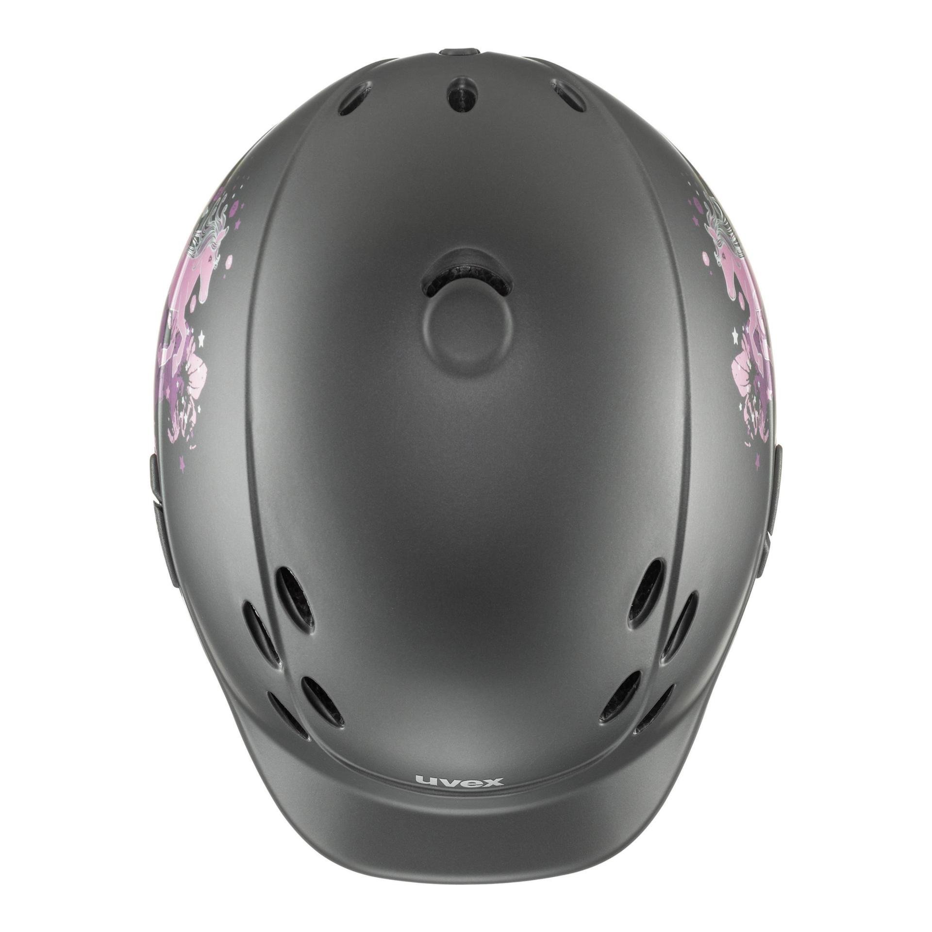 Kinderreithelm Onyxx Little Pony - anthracite mat