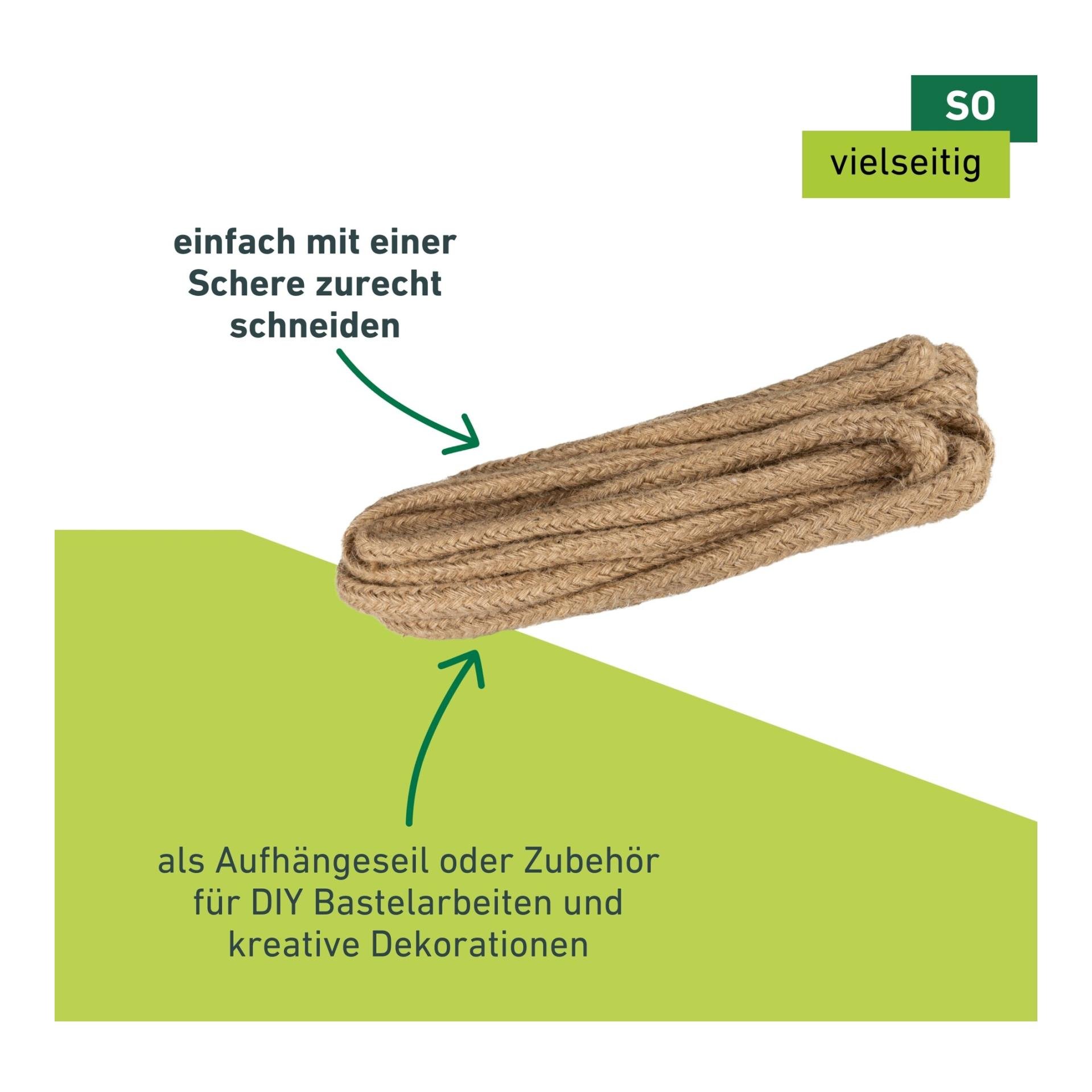 greenLine ÖKO-Jute-Strick Baum-Anbinder