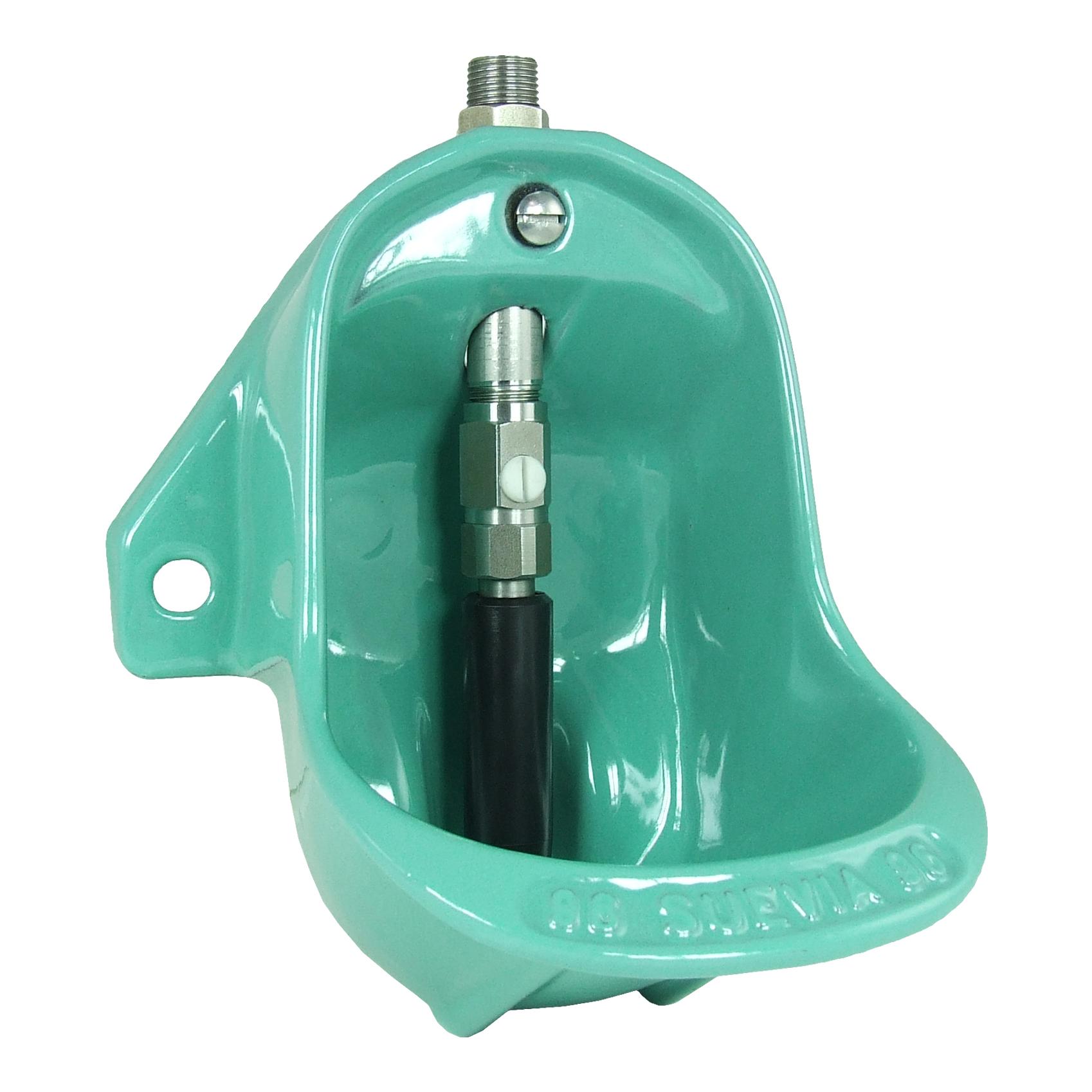 Image of Suevia Tränkebecken Modell 96 mit Edelstahl-Ventil - Grün - bei Hauptner.ch