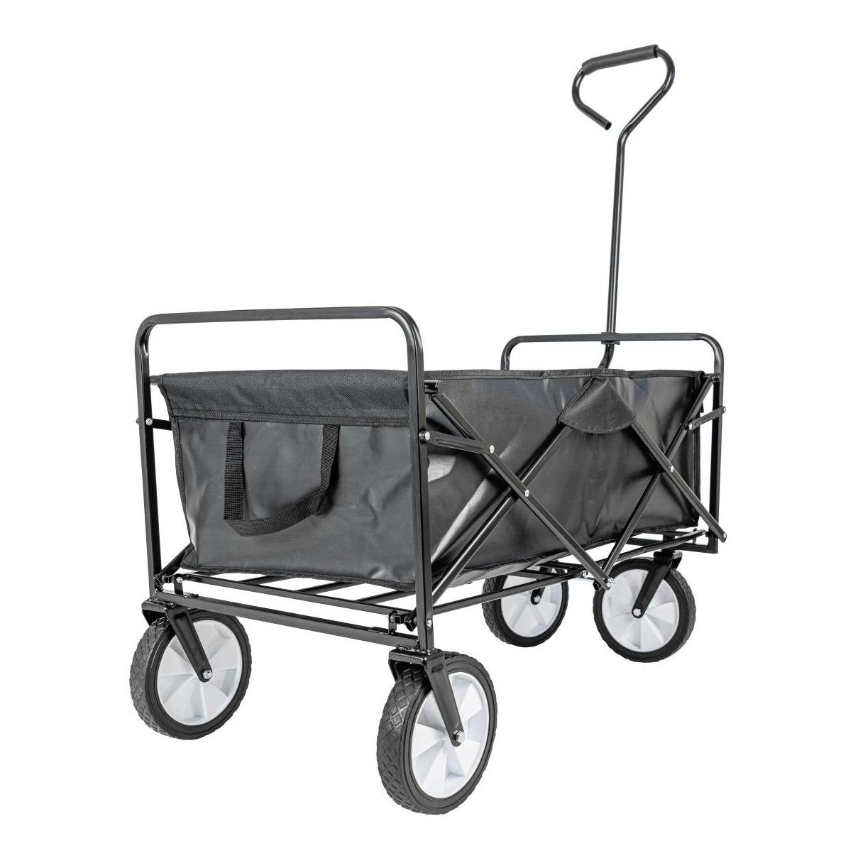 Image of Mainer Faltbarer Bollerwagen - schwarz bei Hauptner.ch