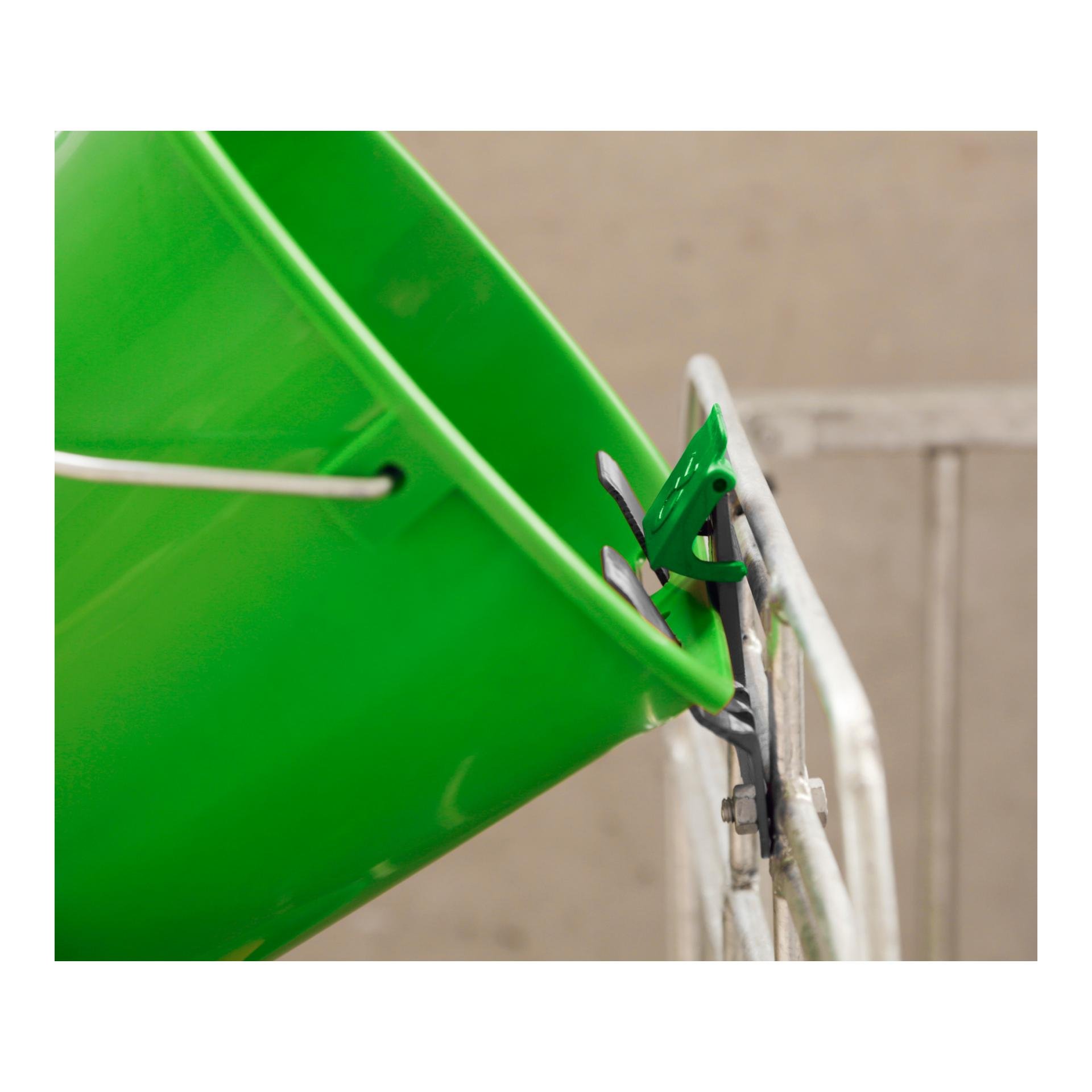 Eimerhalter m. Auswurfsicheru. Bucket Guard, Komplett-Set (3 Stück)