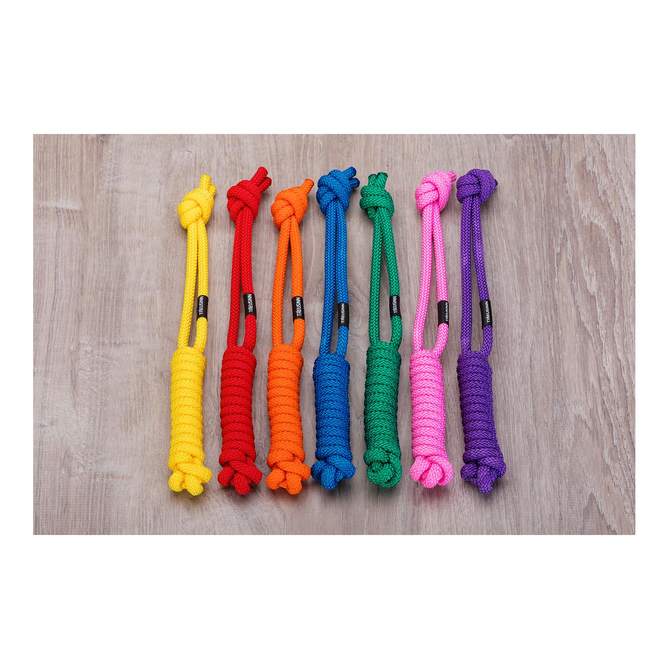 Jouet en corde spiely, uni - rouge