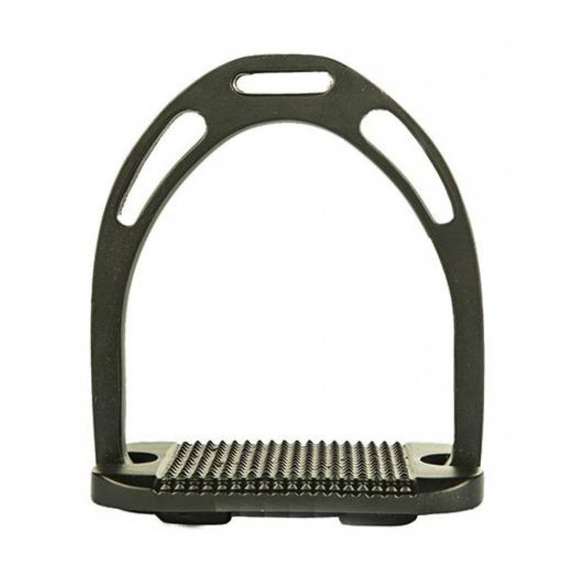 Image of HKM Steigbügel Light Aluminium - schwarz bei Hauptner.ch