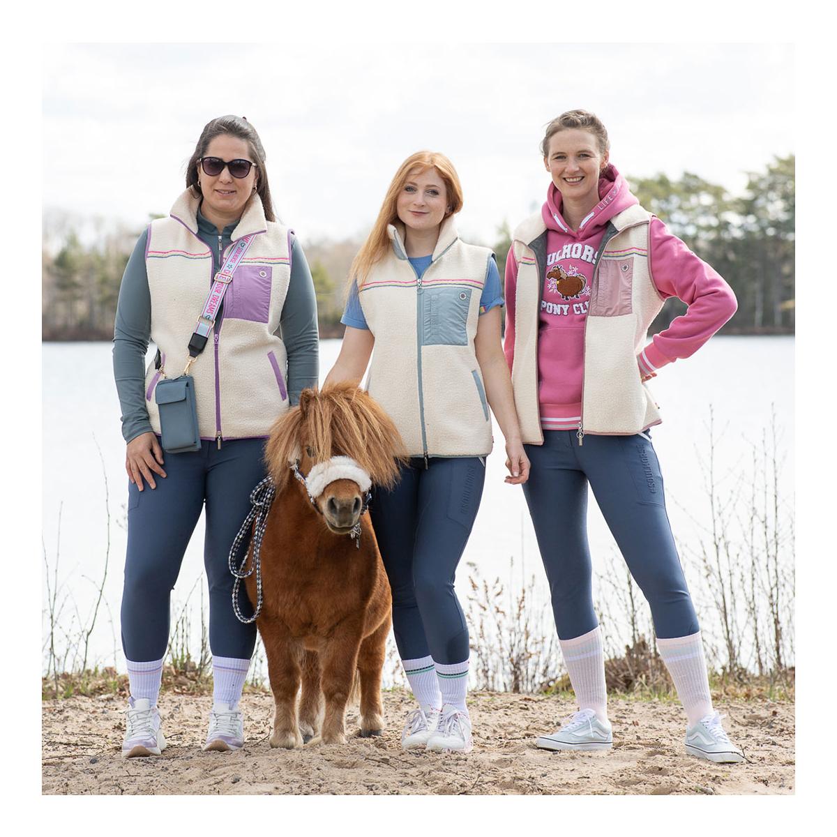 Teddyfleece Weste Rainbow Unicorn