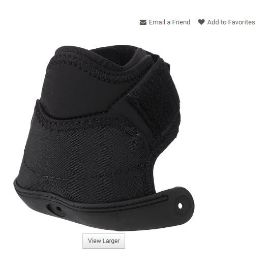 Chausson pour Easyboot Soft - noir