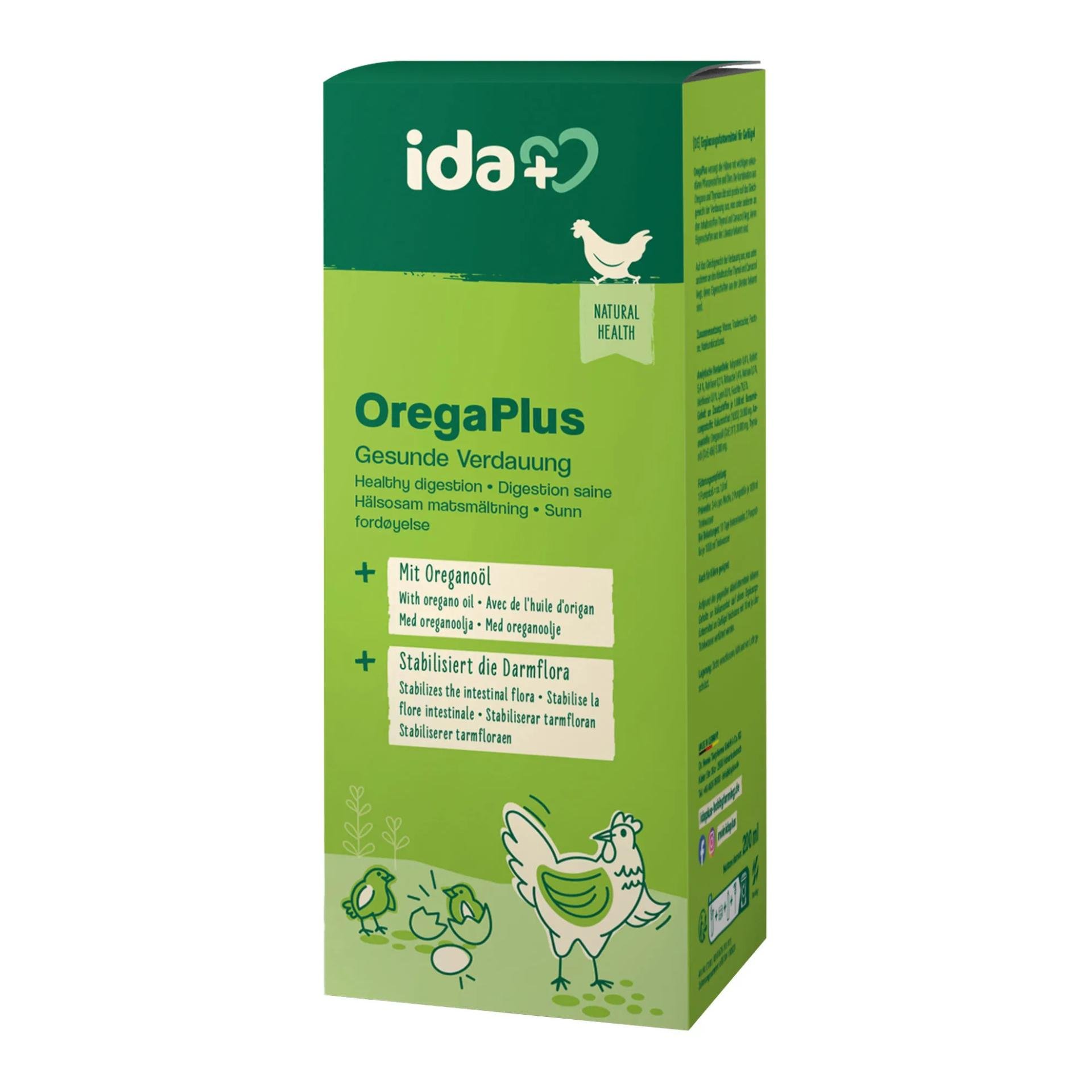 IdaPlus OregaPlus - unterstützt die Verdauung & Darmflora