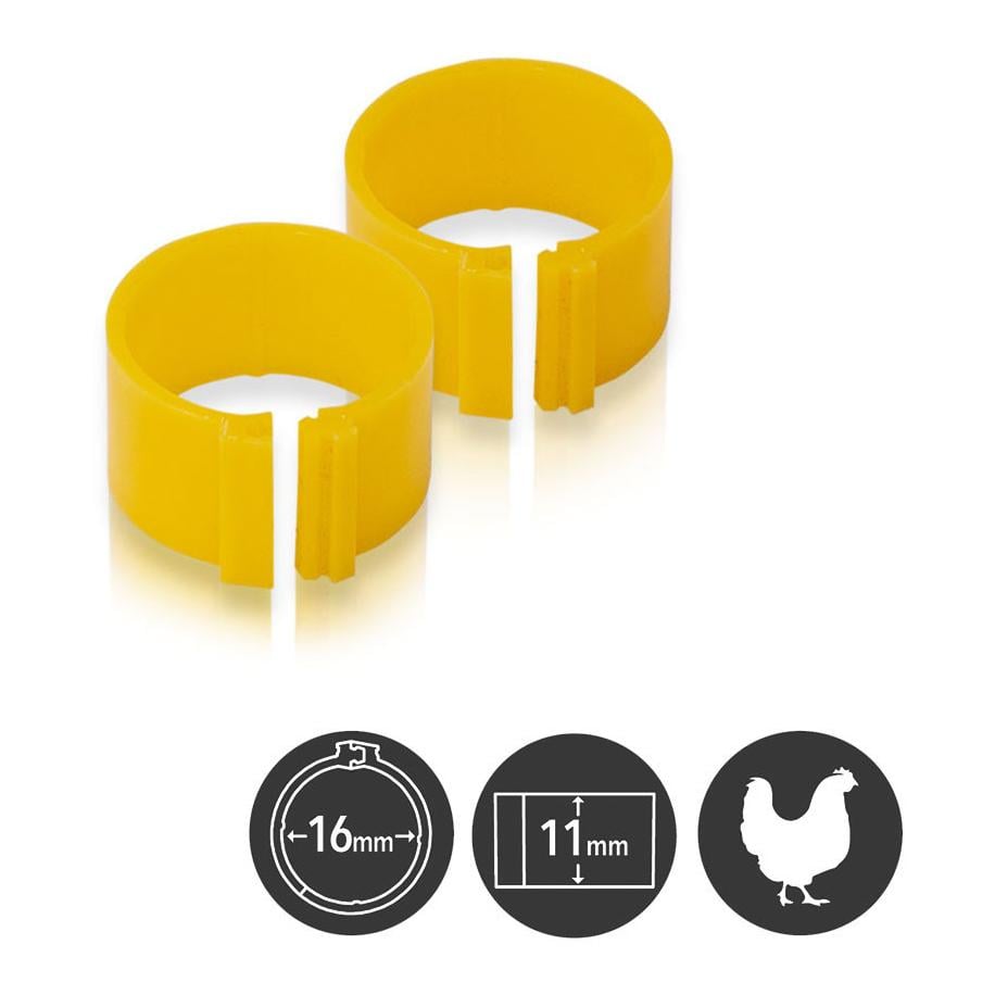 Hühnerfussringe 25 Stk.