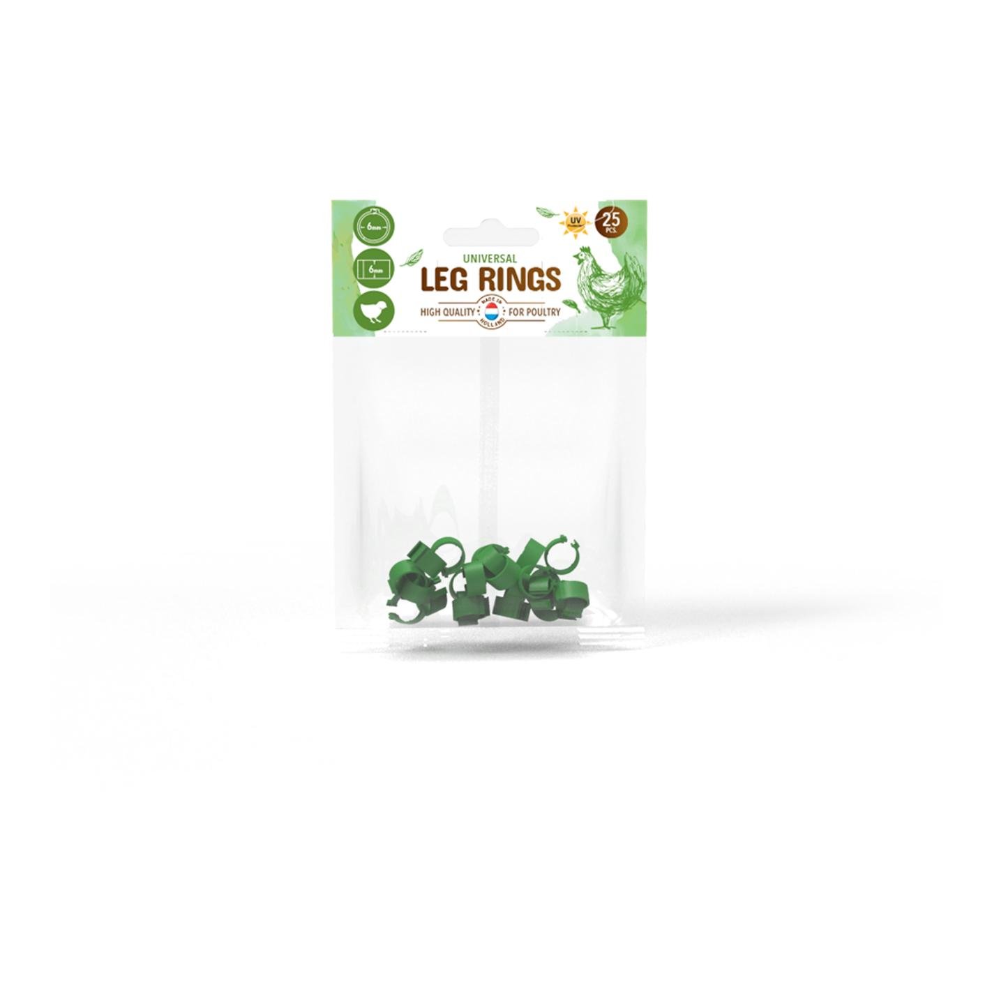 Hühnerfussringe 25 Stk.