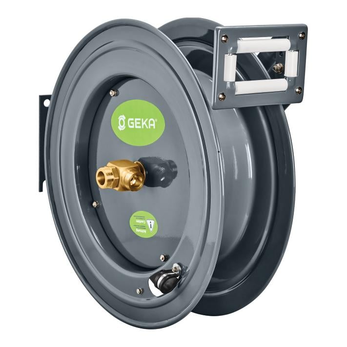 Geka Plus automatischer Schlauchaufroller PA20 / Stahl pulverbeschichtet 