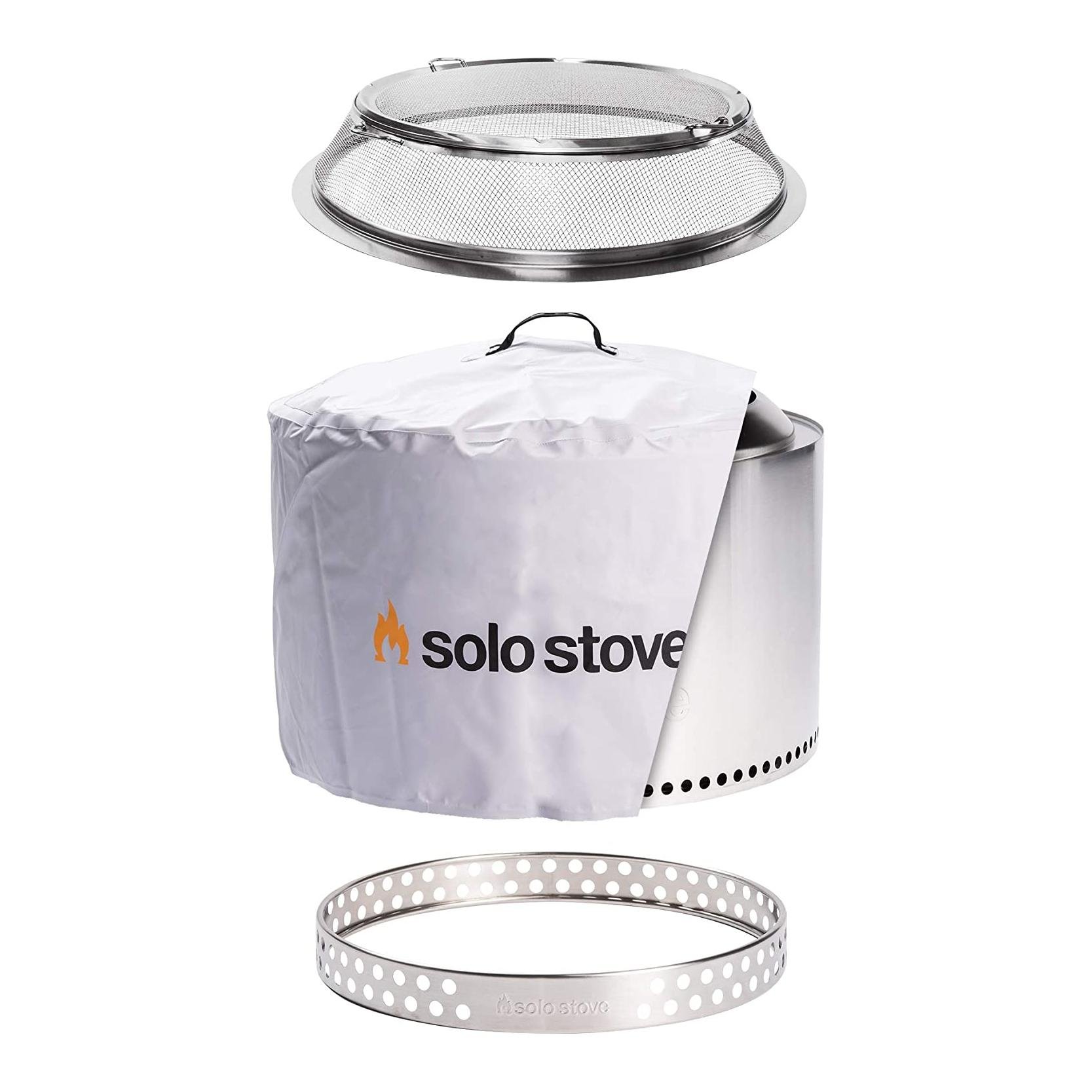 Image of Solo Stove Yukon Fire Pit Set - Silber - bei Hauptner.ch