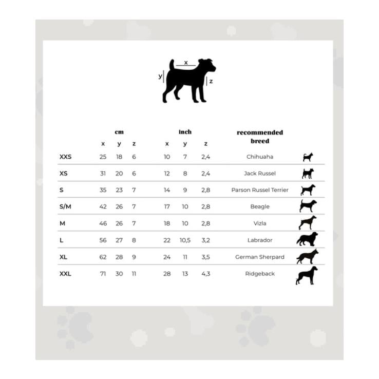 Hundemantel wasserdicht 160 g - Koralle