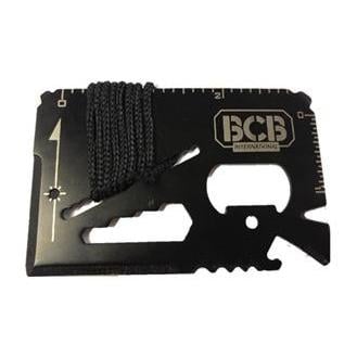 Image of BCB Mini Work Tool Kreditkarten Multitool - schwarz bei Hauptner.ch