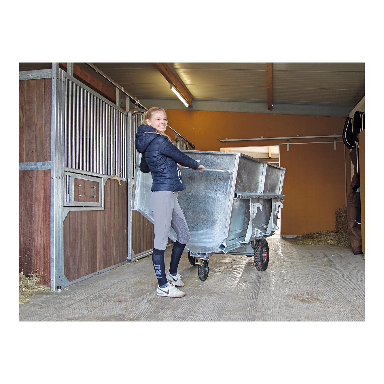 Growi Großraumkuli für Traktoren Euro-Aufnahme