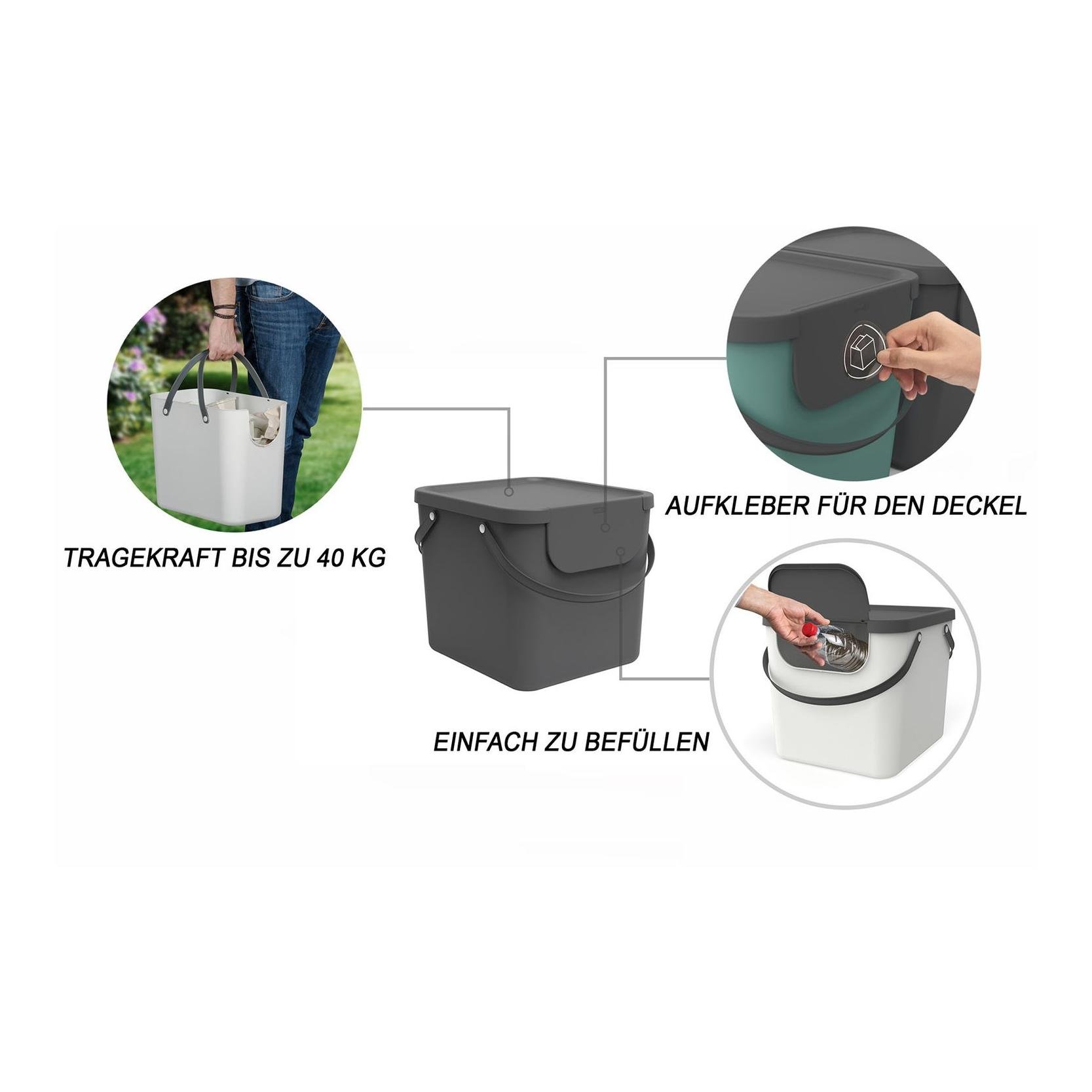 Abfall Recyclingsystem Albula