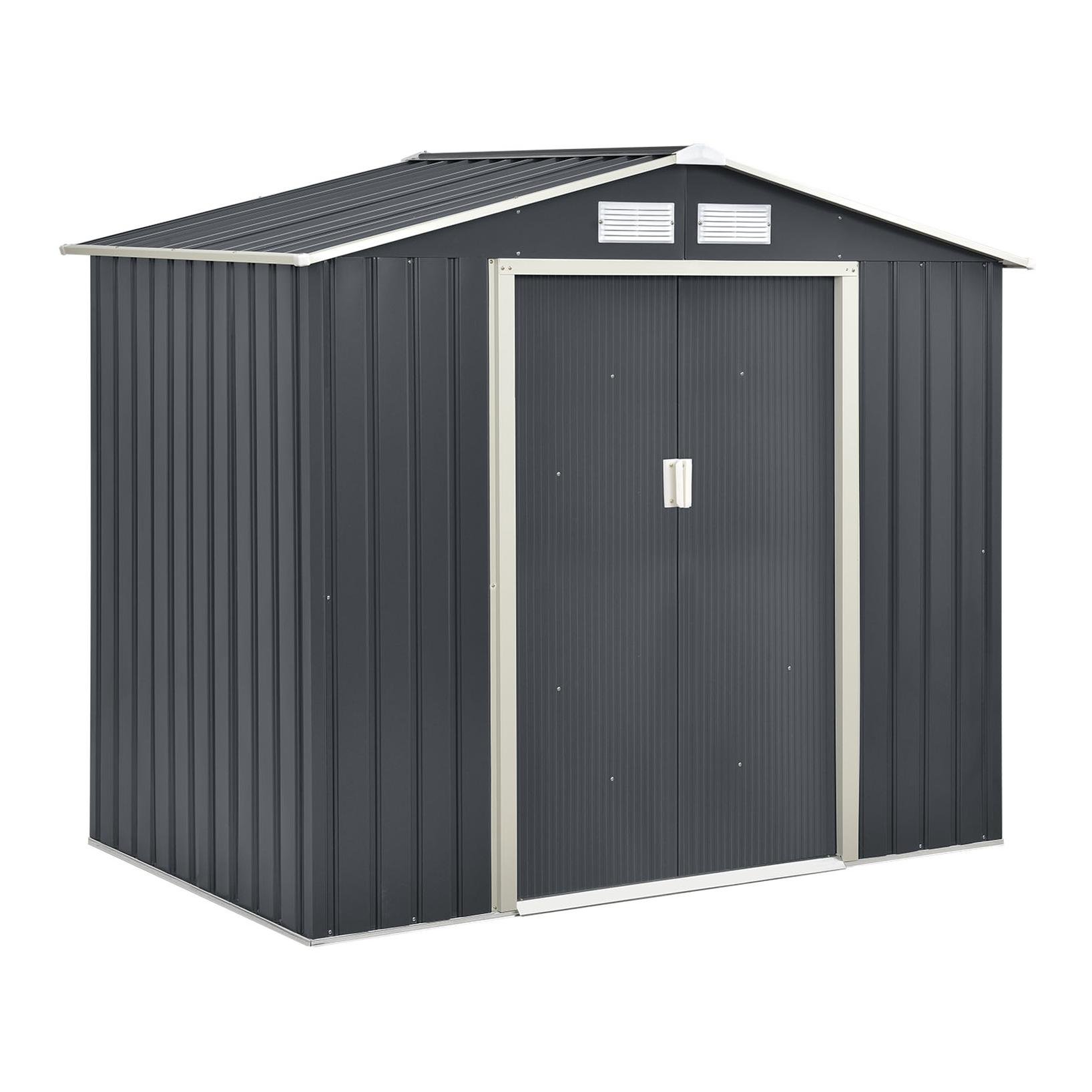 Image of Hauptner Metall Geräteschuppen - anthrazit bei Hauptner.ch