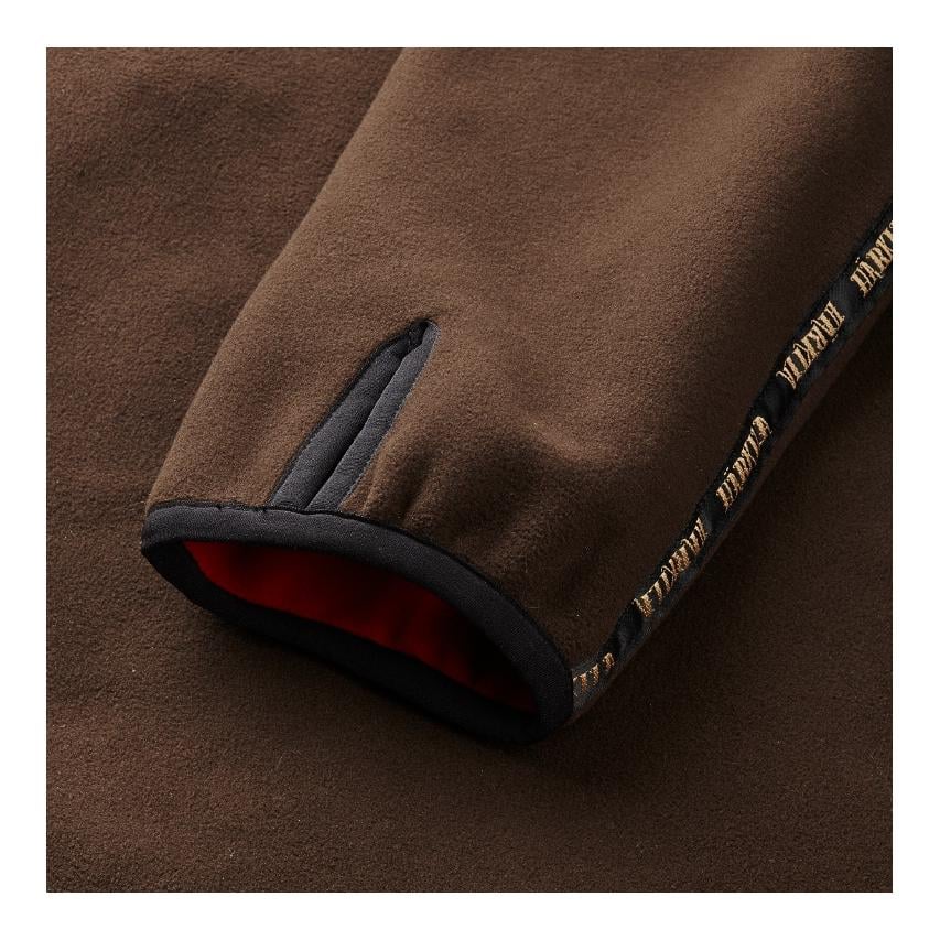 Veste polaire Kamko réversible - marron/rouge