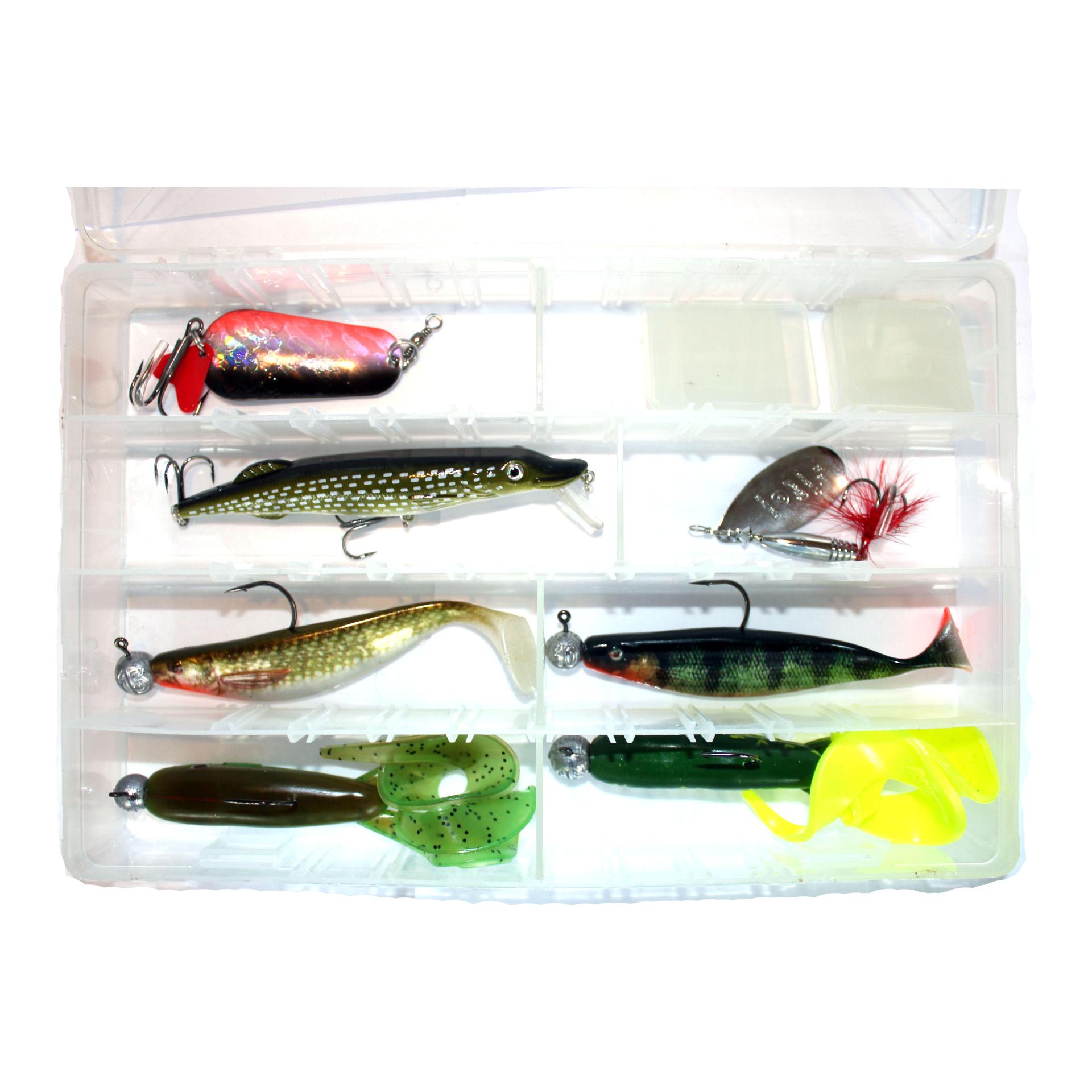 Lot de leurres pour brochet