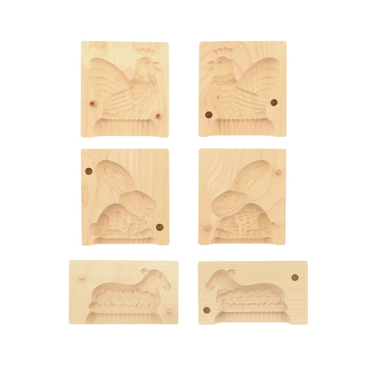 Butterform Ahornholz 