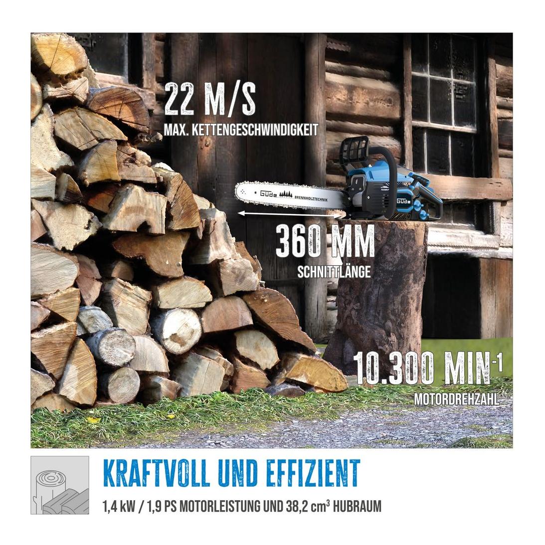 Benzin-Kettensäge KS 400-38